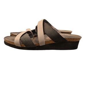 NAOT ROXANNA SLIDE SANDAL. SIZE EU 37 = 7 U.S.